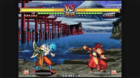 Basara Vs Kazama Kazuki Hardest Ai Samurai Shodown V Youtube