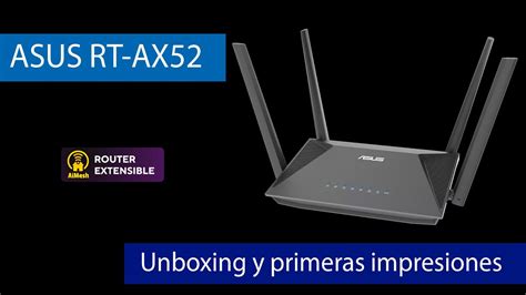 Conoce El Router Asus Rt Ax Con Wi Fi Doble Banda Ax Y Puertos