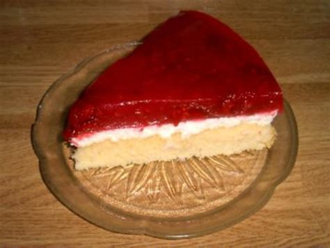 Rote Gr Tze Torte Mit Schmand Beeren Schmand Torte Mit Knusperboden