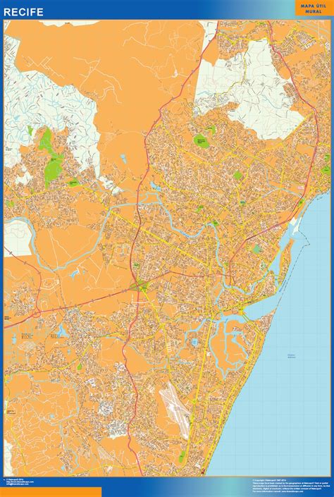 Recife Mappa Mappe Mondo Netmaps