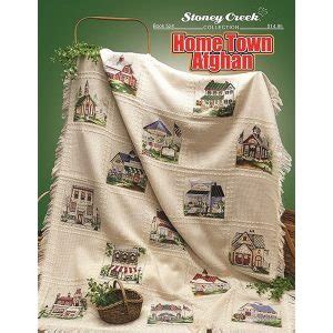 Stoney Creek Home Town Afghan Book Cross Stitch Chart Hard Copy