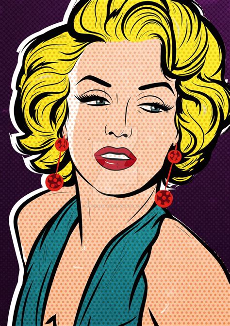 Tribute To Marilyn Monroe By SuperSaitass By SuperSaitass Pop Art