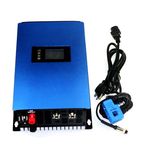 1000w Grid Tie Inverter With Power Limiter Wifi Optional Battery Discharge Mode Ebay