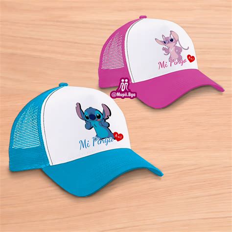 Gorras Personalizadas Para Parejas Stitch X Gorras Personalizadas