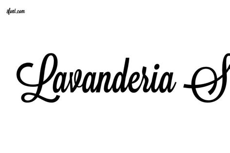 Lavanderia Sturdy Free Font Download