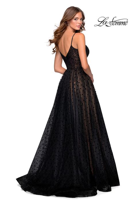 La Femme 28400 Dress V3007 01 La Femme Prom Dresses Cover Dress