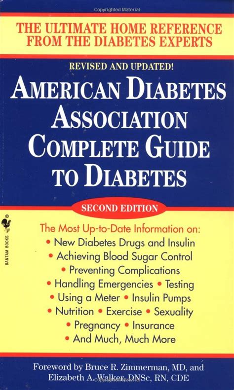 American Diabetes Association Complete Guide To Diabetes American