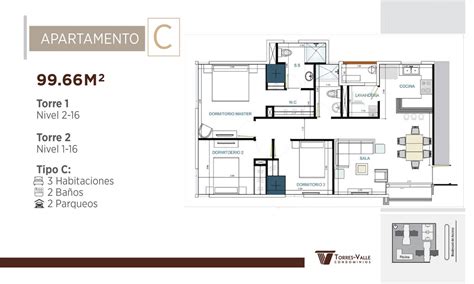 Apartamentos En Venta En CONDOMINIOS TORRES DEL VALLE Colonia Jardines