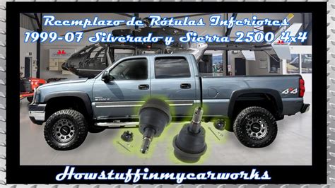 Como reemplazar las Rótulas Inferiores en Chevrolet Silverado y GMC