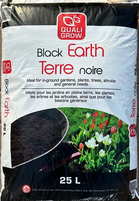 Quali Grow Black Earth Garden Soil Kool Breeze Farms