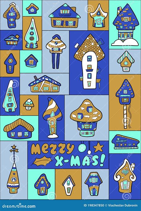 Doodle House Advent Calendar Vertical A Format For Days