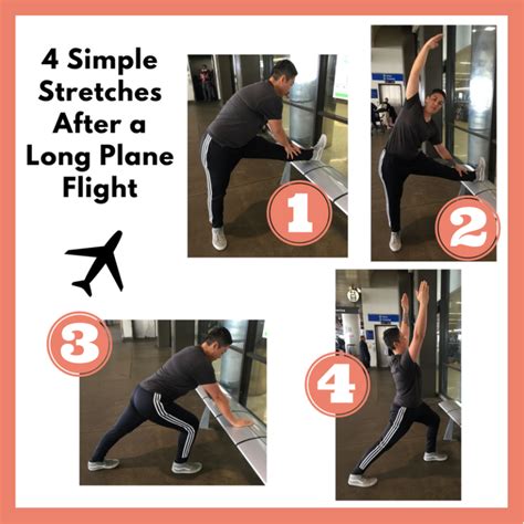 4 Simple Stretches After A Long Plane Flight Transformation Wellness