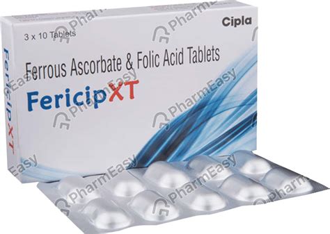 Fericip Xt Strip Of 15 Tablets Uses Side Effects Price Dosage