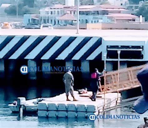 Aparece cuerpo flotando entre el muelle de Pemex y Cruceros turísticos