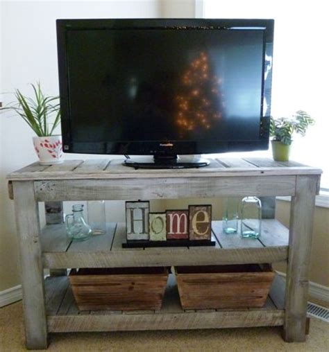 How To Build A Rustic Tv Stand