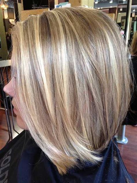 20 Highlighted Bob Hairstyles Blonde Bob With Balayage Blonde Bob