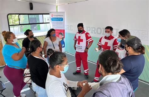 Grupo México Y La Cruz Roja De Guanajuato Capacitan A Ciudadanos Para