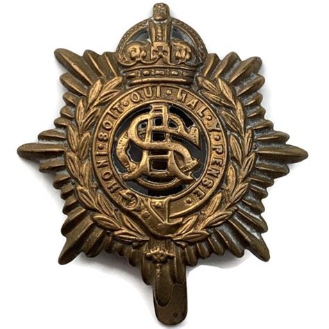 Ww1 Army Service Corps Asc Cap Badge