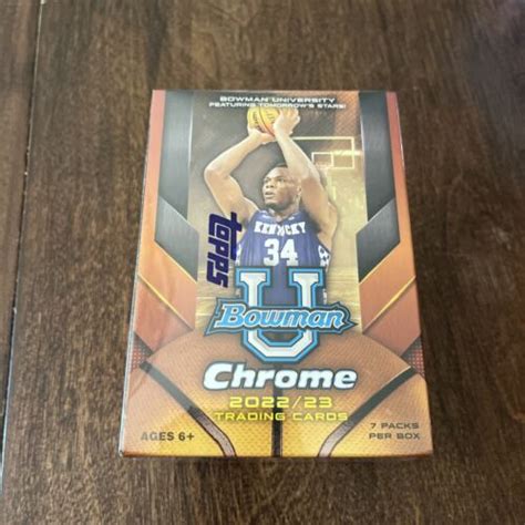 2022 23 Bowman U Chrome Basketball Blaster Box Caitlin Clark 1st Bowman