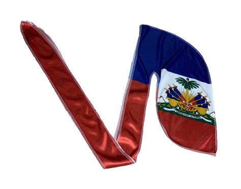 Haiti Flag Durag Etsy