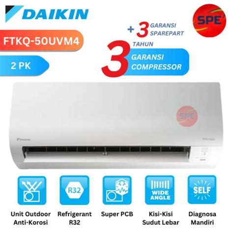 Jual Ac Pk Daikin Flash Inverter Thailand Ftkq Uvm Ftkq Uvm