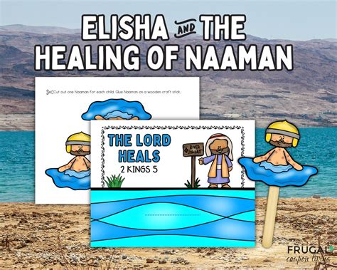 Elisha And Story Of Naaman Healed Of Leprosy 2 Kings 5 Sunday School Activity Printable