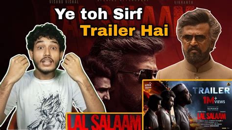 LAL SALAAM Trailer Reaction Superstar Rajinikanth Aishwarya