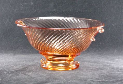 Pink Depression Glass Diana Pattern Federal Glass Co Etsy Pink Depression Glass Depression