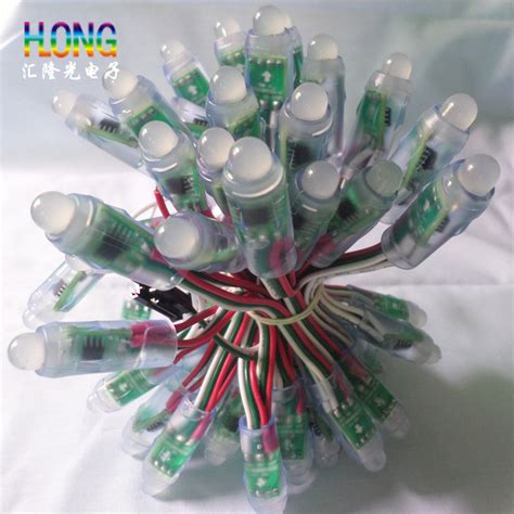 15lm Christmas Light 12mm Ip65 Ic Controller Rgb Led Pixel Light For