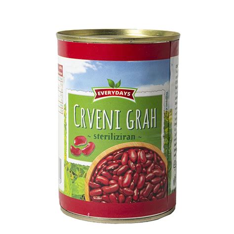 GRAH EVERYDAYS CRVENI 400g TOP KAN PPK Bjelovar