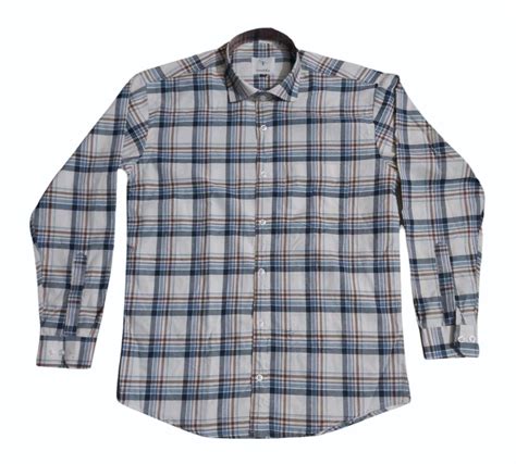 Men Cotton Check Shirt Formal Full Sleeves At Rs In Ludhiana Id