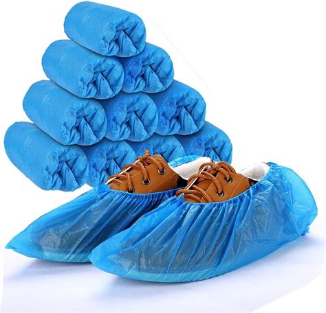 Shoe Covers Disposable 100 Pack 50 Pairs Disposable Boot And Shoe