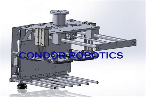 Fork Type Gripper For Carton Boxes And Trays Condor Robotics