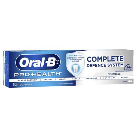 Buy Oral B Toothpaste Pro Health Advanced Whitening 110g Online At