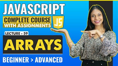 59 Arrays Javascript Tutorial For Beginners Javascript Full Course