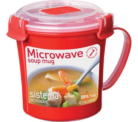 Sistema Ml Microwave Soup Mug Specs