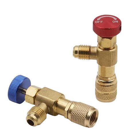 R22 Air Conditioning Safety Valve R410 Leakage Free Fluorine Refrigerant Filling Joint Air