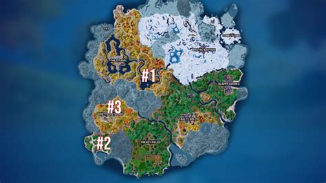 All Exotic Weapon Locations In Fortnite Chapter Season Dot Esports