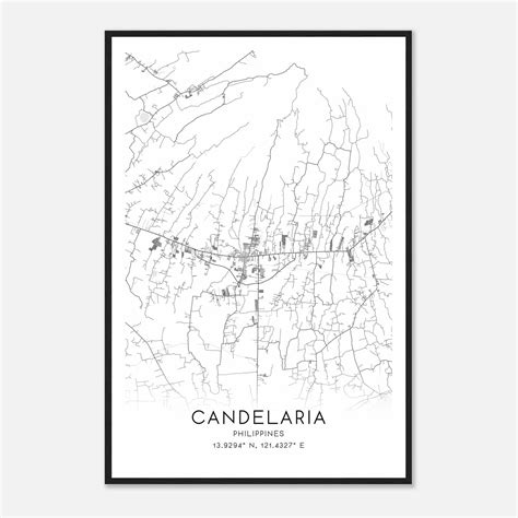 Candelaria Custom Maps And Posters
