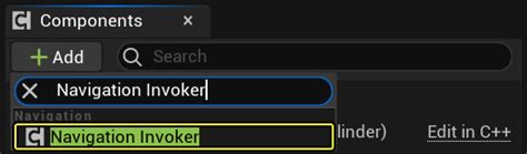 Using Navigation Invokers In Unreal Engine
