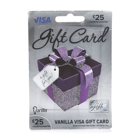 Vanilla Visa Card 25 T Card Wilko