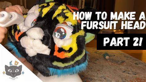 How To Build A Fursuit Kemono Head From Scratch Part 2 Fursuit Head