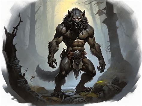 AI fantasy art werewolf (1) by MythicMagika on DeviantArt