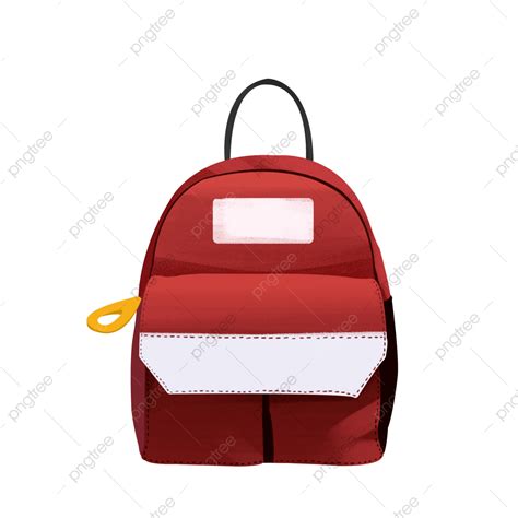 School Bag Clipart Png Images Red School Bag School Bag Backpack