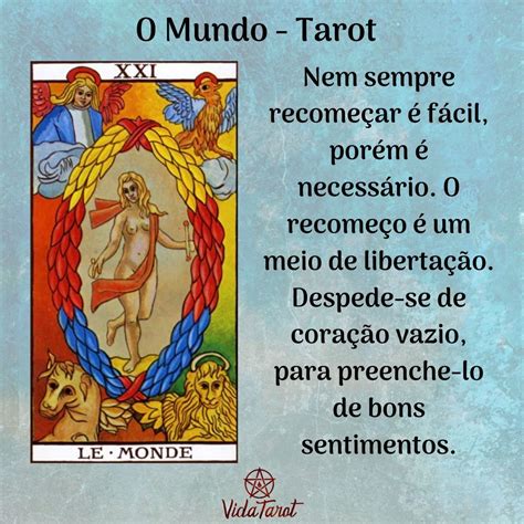 O Mundo Os Significados Da Carta 22 Do Tarot Tarot Significado