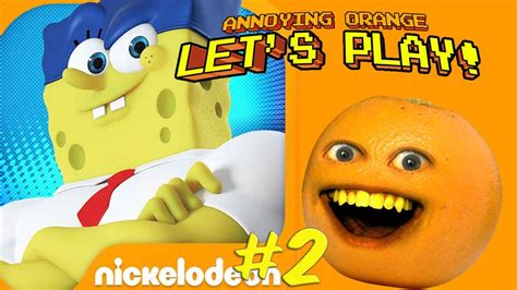 Annoying Orange Plays - Spongebob on the Run #2 - YouTube