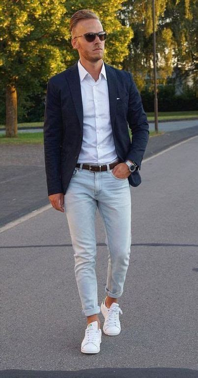 23 White Sneakers Outfit Ideas For Men Best Business Casual Outfits Mens Casual Outfits