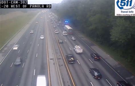 Crash On I 20wb West Of Panola Rd Exit 71 On The Right Shoulder