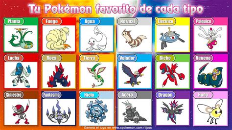 Mis pokemon favoritos de cada tipo Pokémon En Español Amino