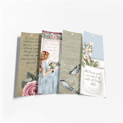 Anne Of Green Gables Printable Bookmarks Anne Of Green Gables Quotes